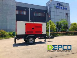 จำหน่าย-นำเข้า "Generetor and lighting tower from 6KVA to 2600KVA" by DEPCO